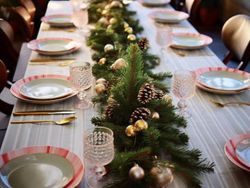 How to Make a Christmas Centerpiece with Greenery