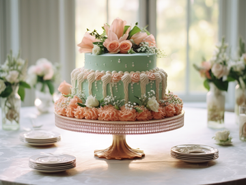 Vintage Bridal Shower Cake: Old-Fashioned Elegance for a Timeless Bride