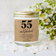 Load image into Gallery viewer, 55th Birthday Personalized Candle
