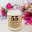 Load image into Gallery viewer, 55th Birthday Personalized Candle