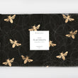 Load image into Gallery viewer, Black Honey Bee Placemats by Digibiddha
