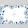 Load image into Gallery viewer, Blue Peonies in Bloom Paper Placemats Floral Boho Theme by Digibuddha