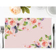 Load image into Gallery viewer, Blush Bouquet Paper Placemats for Birthday Dinner by Digibuddha