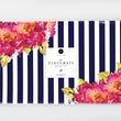 Load image into Gallery viewer, Bright Blooms Paper Placemats for Bridal Shower by Digibuddha