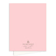 Load image into Gallery viewer, Elegant Paris Pink House Holiday Card with festive Parisian design, ideal for personalized family Christmas greetings