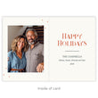 Load image into Gallery viewer, Rustic Christmas cards featuring a Winter Valley Christmas Church design. Perfect for personalized family Christmas greetings
