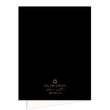 Load image into Gallery viewer, Elegant Warm Winter Floral Frame Folded Holiday Card with floral border and space for personalization