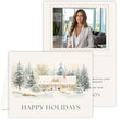 Load image into Gallery viewer, Peaceful Home Real Estate Agent Photo Christmas Cards