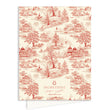 Load image into Gallery viewer, Vintage Red Toile Real Estate Agent Photo Holiday Cards