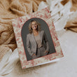 Load image into Gallery viewer, Vintage Red Toile Real Estate Agent Photo Holiday Cards