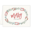 Load image into Gallery viewer, Watercolor Christmas Wreath Greeting Cards