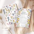 Load image into Gallery viewer, Pressed Floral Design Baby Shower Invitations