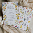 Load image into Gallery viewer, Pressed Wild Flowers Bridal Shower Invitation