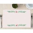 Load image into Gallery viewer, Dainty Pink Rose Paper Placemats for Elegant Bridal Shower by Digibuddha