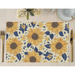 Load image into Gallery viewer, Watercolor Sunflower Placemats Boho Farmhouse Decor by Digibuddha