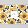 Load image into Gallery viewer, Watercolor Sunflower Placemats Boho Farmhouse Decor by Digibuddha