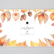 Load image into Gallery viewer, Harvest Leaf Paper Placemats by Digibuddha