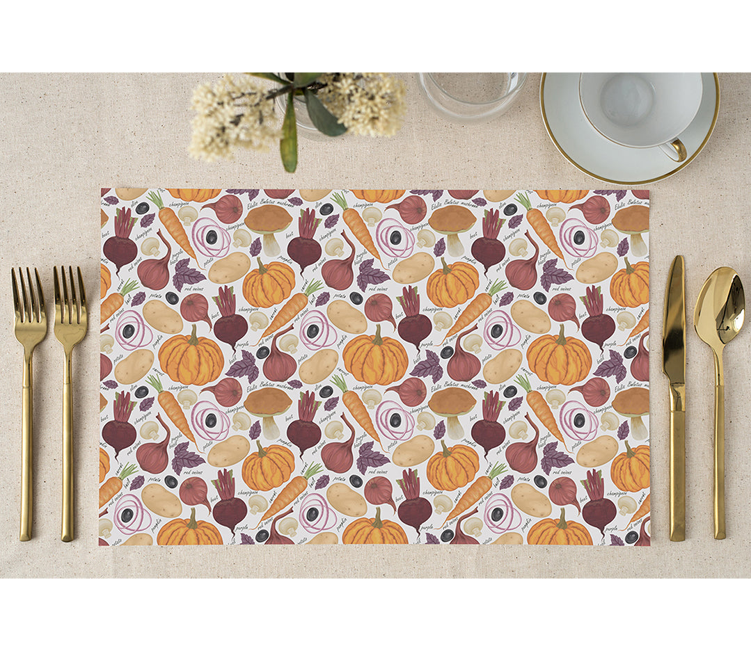 Harvest Thanksgiving Paper Placemats Digibuddha
