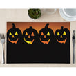 Load image into Gallery viewer, Jack o' Lantern Halloween Placemats Spooky Costume Party by Digibuddha
