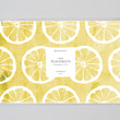 Load image into Gallery viewer, Lemon Yellow Placemats for Outdoor Summer Party by Digibuddha