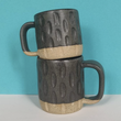 Load image into Gallery viewer, Fat Honeycomb Black Stoneware Mug
