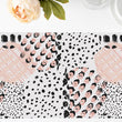 Load image into Gallery viewer, Leopard pink & black paper placemats, perfect for modern table settings, bridal showers, and stylish animal dining decor.