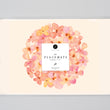 Load image into Gallery viewer, Blush watercolor hydrangea paper placemats, perfect for modern dining, bridal showers, and chic floral table settings.