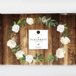 Load image into Gallery viewer, Rustic Rose Ring Paper Placemats by Digibuddha