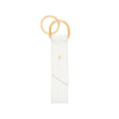 Load image into Gallery viewer, Sugar Paper Key Fob, White