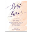 Load image into Gallery viewer, Elegant Romantic Purple and Pink Bridal Shower Invitation, featuring hues of purple and pink and a romantic watercolor theme