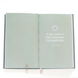 Load image into Gallery viewer, The Gratitude Journal Blue Linen Hardcover Book