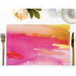 Load image into Gallery viewer, Vivid Pink Painterly Paper Placemats for Fun Bridal Shower by Digibuddha