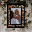 Load image into Gallery viewer, Warm Winter Floral Frame Folded Holiday Cards
