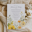 Load image into Gallery viewer, Retirement party invitations with pastel botanicals and sage greenery for teachers, nurses, and administrators, expressing thanks for their service