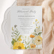 Load image into Gallery viewer, Retirement party invitations with pastel botanicals and sage greenery for teachers, nurses, and administrators, expressing thanks for their service