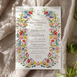 Load image into Gallery viewer, Elegant engagement party invitation featuring botanical greenery and floral designs, celebrating the couple's announcement