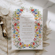 Load image into Gallery viewer, Elegant engagement party invitation featuring botanical greenery and floral designs, celebrating the couple's announcement