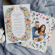 Load image into Gallery viewer, Elegant engagement party invitation featuring botanical greenery and floral designs, celebrating the couple's announcement
