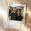 Load image into Gallery viewer, Moving announcement card with pastel wildflowers and sage greenery, yellow wildflower and modern rustic florals announcing a new home with whimsy and warmth.