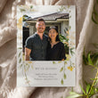 Load image into Gallery viewer, Moving announcement card with pastel wildflowers and sage greenery, yellow wildflower and modern rustic florals announcing a new home with whimsy and warmth.