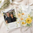 Load image into Gallery viewer, Moving announcement card with pastel wildflowers and sage greenery, yellow wildflower and modern rustic florals announcing a new home with whimsy and warmth.