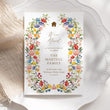 Load image into Gallery viewer, Elegant We've Moved announcement card featuring boho floral designs, perfect for sharing the excitement of a new home this spring.