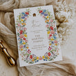 Load image into Gallery viewer, Elegant We've Moved announcement card featuring boho floral designs, perfect for sharing the excitement of a new home this spring.