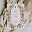 Load image into Gallery viewer, Elegant We've Moved announcement card featuring boho floral designs, perfect for sharing the excitement of a new home this spring.