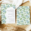 Load image into Gallery viewer, Dusty Blue Bridesmaids Luncheon Invitation