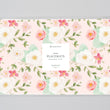 Load image into Gallery viewer, vintage blush floral paper placemats by Digibuddha.