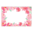 Load image into Gallery viewer, Posh Pink Peonies Paper Placemats