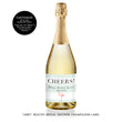 Load image into Gallery viewer, "Abby" Flamingo Bridal Shower Champagne Labels