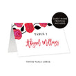 Load image into Gallery viewer, Bold Roses Place Card | Abigail