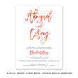 Load image into Gallery viewer, Colorful Bright Spring Floral Bridal Shower Invitation, perfect for garden parties and spring bridal brunches.